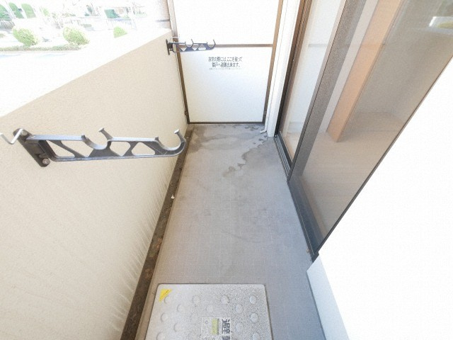 Uresidence京橋のバルコニー