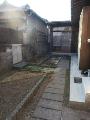 【庭】 | 笹原町1丁目貸家 | お庭の写真です。