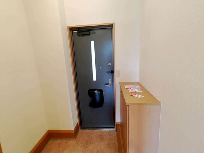 岸和田市藤井町１丁目のハイツの玄関|きれいな玄関です