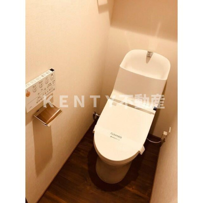 【トイレ】 | ディームス品川戸越Ⅱ | 落ち着いた色調のトイレです