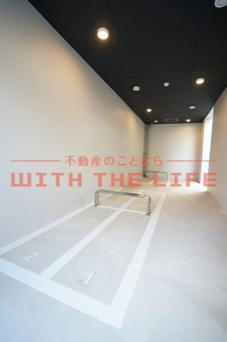 GlanZ　六ツ門【キャッシュバック対象物件】のその他共用部分|駐輪場です