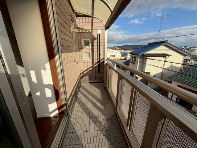 水無瀬町中古戸建のバルコニー