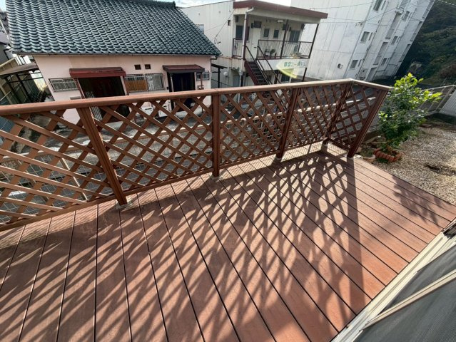 水無瀬町中古戸建の庭