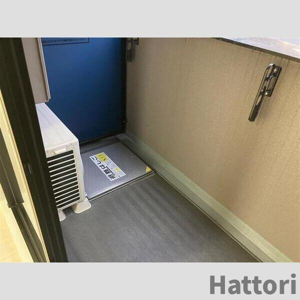 S-RESIDENCE難波Brillerのバルコニー