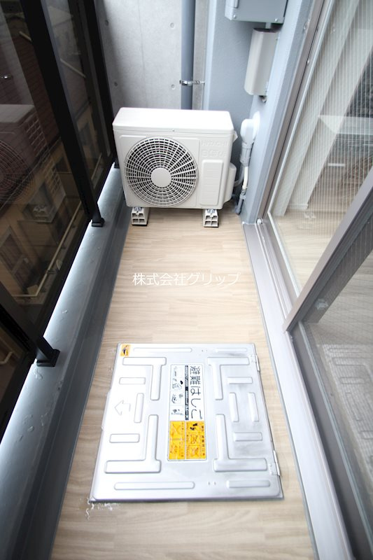 マキシヴ阪東橋ツインイーストのバルコニー