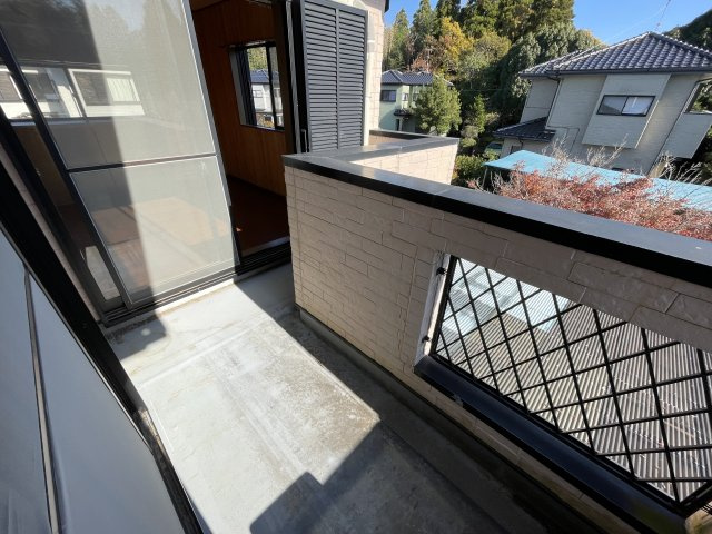 上谷新田戸建のバルコニー