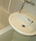 メゾンさつきの洗面所