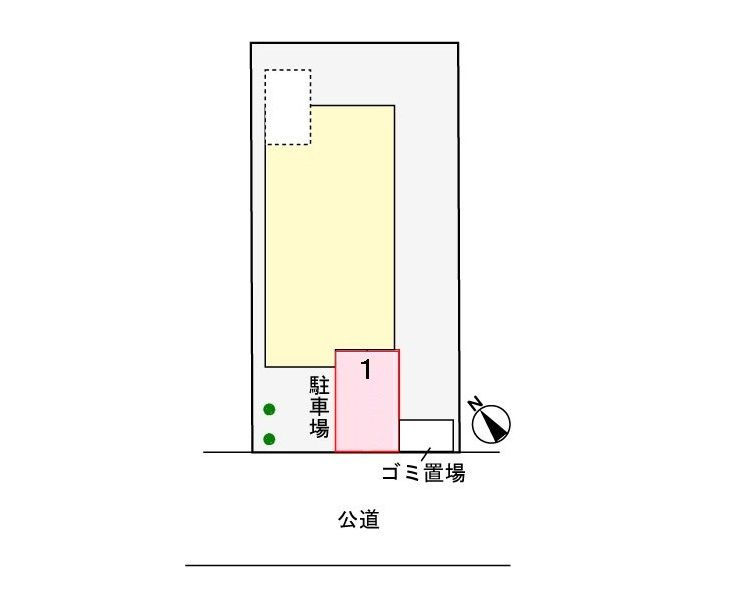 ヴェルデ鳴海の駐車場|駐車場完備です
