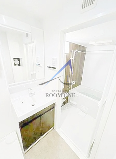 ガリシア千鳥町Ⅱの洗面所|独立洗面台です。