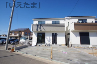 【外観】 | 【仲介手数料無料！！】府中市日新町5丁目　新築戸建て（全3棟）1号棟　5290万円