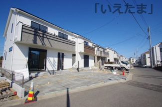 【前面道路含む現地写真】 | 【仲介手数料無料！！】府中市日新町5丁目　新築戸建て（全3棟）1号棟　5290万円