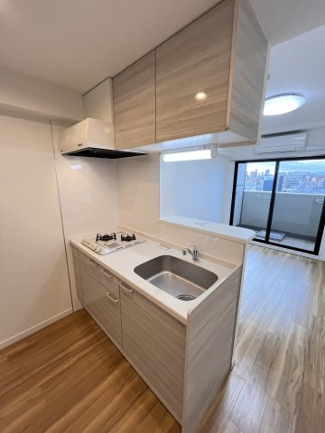 大阪市城東区野江４丁目の賃貸マンションのキッチン