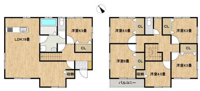 【間取り】 | 鴻巣市宮前　中古戸建