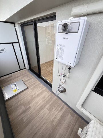 大阪市城東区野江４丁目の賃貸マンションのバルコニー