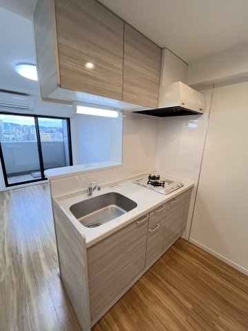 大阪市城東区野江４丁目の賃貸マンションのキッチン