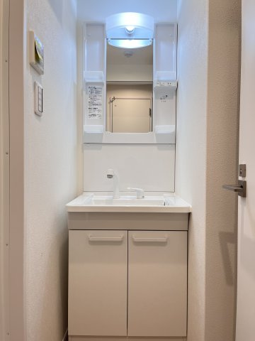 大阪市城東区野江４丁目の賃貸マンションの独立洗面台