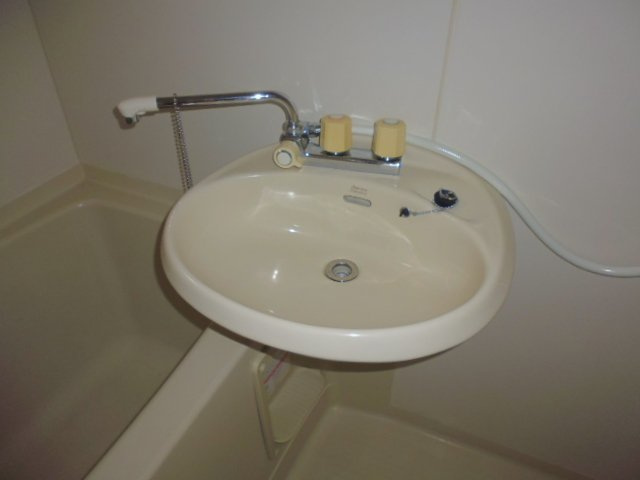 ファミール山岡の浴室|洗面