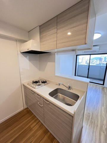 大阪市城東区野江４丁目の賃貸マンションのキッチン