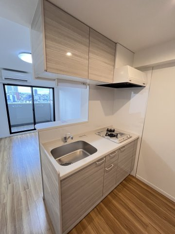 大阪市城東区野江４丁目の賃貸マンションのキッチン