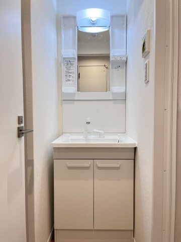 大阪市城東区野江４丁目の賃貸マンションの独立洗面台