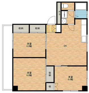 【間取り】 | 田崎コーポ