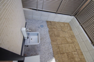 【庭】 | 【仲介手数料無料！！】府中市是政1丁目　新築戸建て（全2棟）2号棟　5390万円 | 庭の散水栓