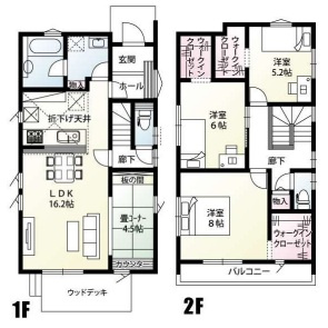 所沢市小手指南4丁目・全5棟　新築一戸建　5号棟