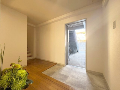 【玄関】 | 箕面市桜井1丁目テラスハウス