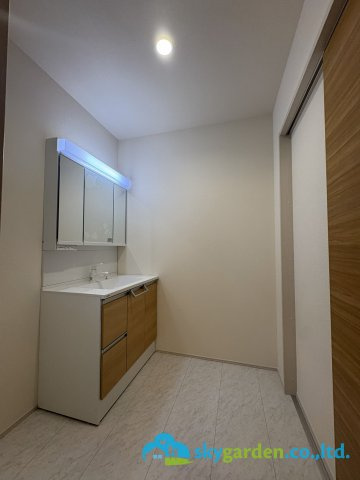 平塚市南原1丁目　新築戸建　全3棟3号棟の脱衣所