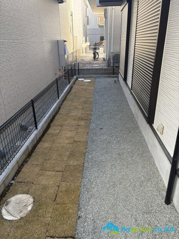 平塚市南原1丁目　新築戸建　全3棟3号棟の庭