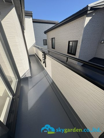 平塚市南原1丁目　新築戸建　全3棟3号棟のバルコニー