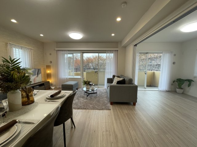 このマンション知っている人は、４階だからこそ意味があると分かる。そんな【NICシルクハイム三ッ沢桜台A棟】リノベーション