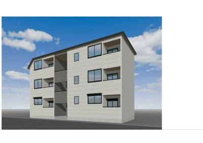 【外観】 | リアンデ山下町 | 外観イメージパース