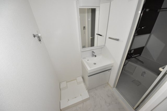 レオンコンフォート難波リオの洗面所