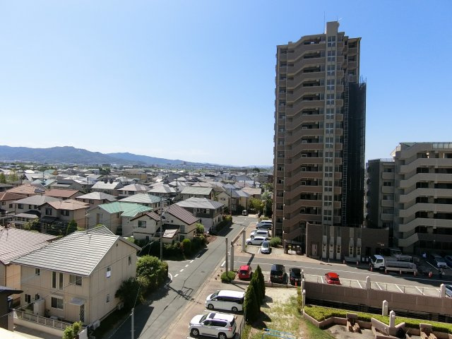 カーサヴェルデ宮ノ陣の展望|目の前に建物がありませんので、開放感があります。