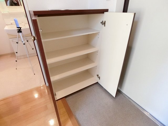 カーサヴェルデ宮ノ陣の玄関|靴もたくさん収納できそうです