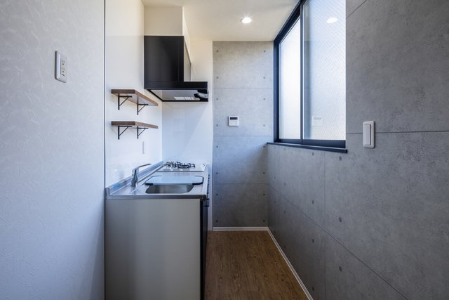 Lien広中新開のキッチン