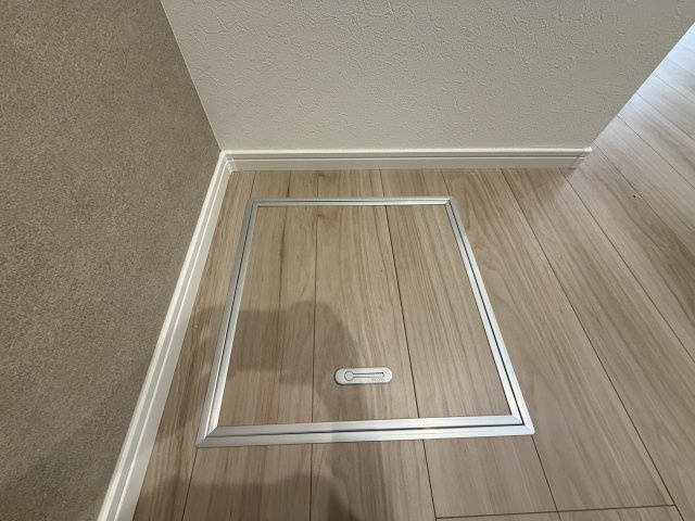 嘉手納屋良Ⅱ（全5棟）4号棟のキッチン|4号棟　床下収納付き♪