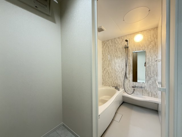 嘉手納屋良Ⅱ（全5棟）4号棟の脱衣所|4号棟　脱衣室♪