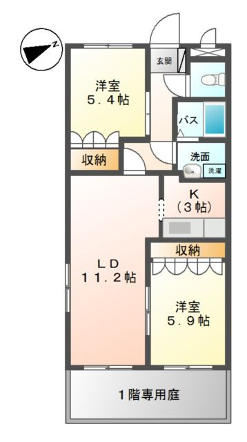 デュエールの間取り
