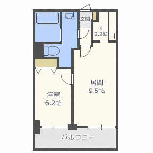 【間取り】 | ビッグパレス南4条