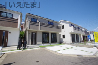 【外観】 | 【仲介手数料無料！！】府中市日新町5丁目　新築戸建て（全3棟）3号棟　4890万円 | 3号棟　令和７年11月28日撮影　建築中