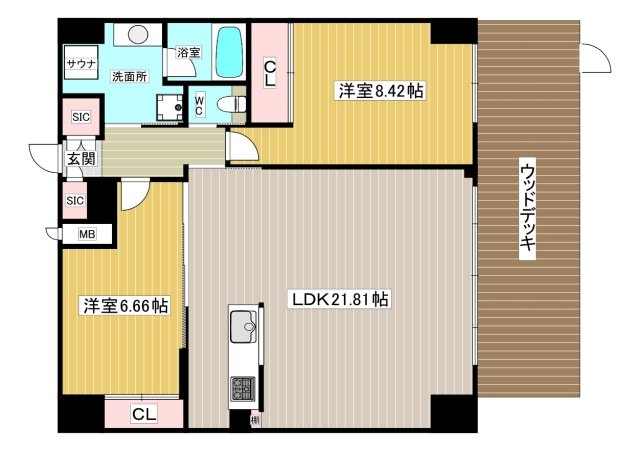 【間取り】 | プレジオ西宮北口