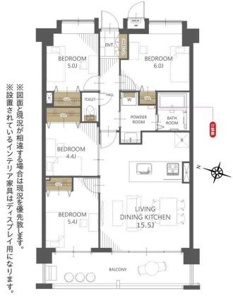 【間取り】 | ルネッサンス21春日ザ・パーク☆仲介手数料無料☆