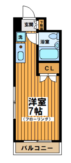 クレセール笹塚の間取り