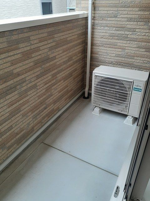 ペリドット鳴浜のバルコニー|バルコニー付きです