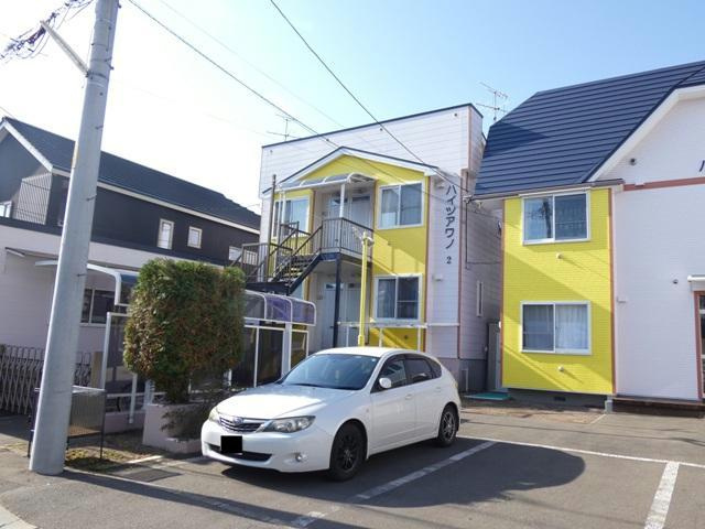 ハイツあわのⅡの外観