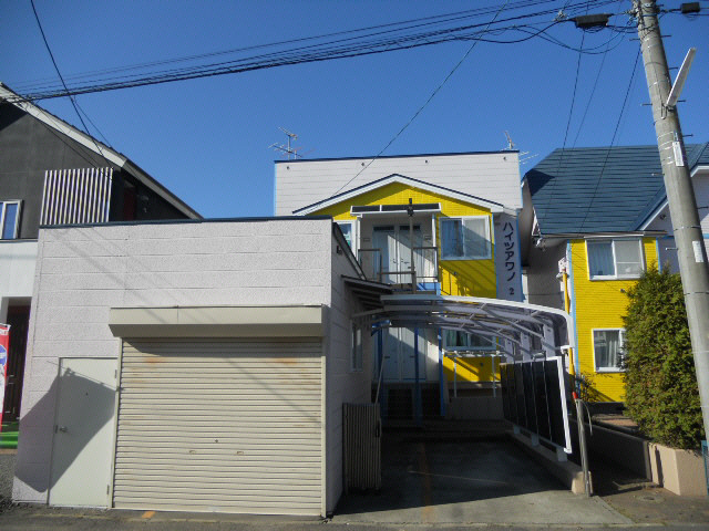 ハイツあわのⅡの外観