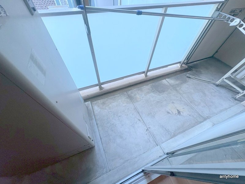 CITY SPIRE難波WESTⅡ　仲介手数料無料のバルコニー