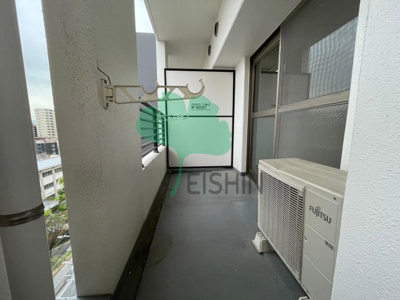 【バルコニー】 | ビュー博多 | 日当たりの良いバルコニーです！